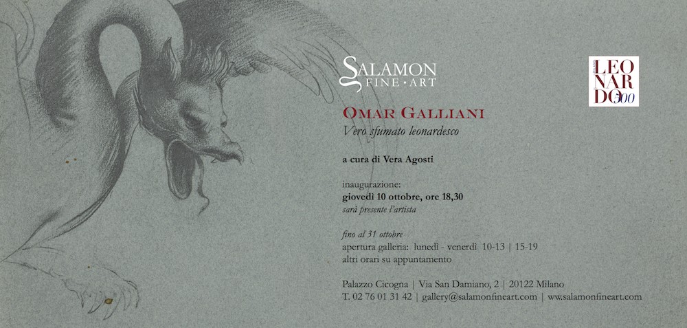 Omar Galliani – Vero sfumato leonardesco